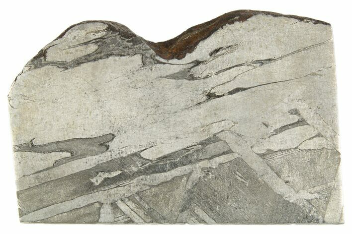 Etched Seymchan Meteorite Slice ( g) - Russia #313180